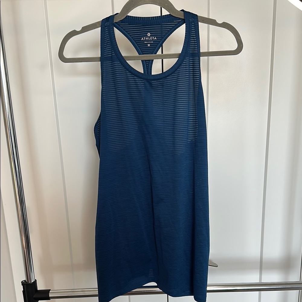 Athleta Shadow Stripe Chi Tank